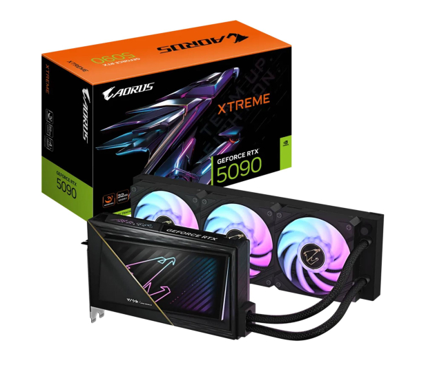 GIGABYTE GeForce RTX 5090 AORUS Xtreme WF 32GB GDDR7 DLSS4 - 1309810 - zdjęcie